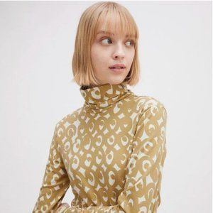 Uniqlo X Marimekko 2024 Heattech Turtleneck Long Sleeve